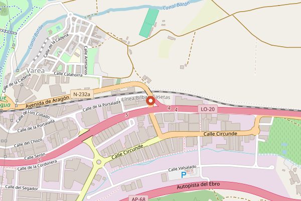 Map showing Marques de Murrieta Paired Premium Experience in Rioja