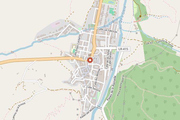 Map showing Hotel Echaurren Relais & Chateaux in Rioja