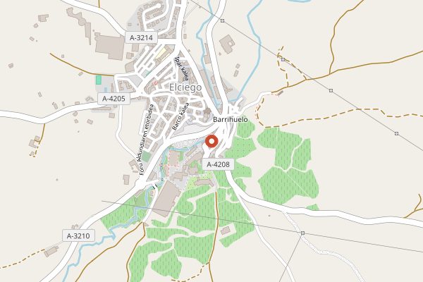 Map showing Restaurante Marques de Riscal in Rioja