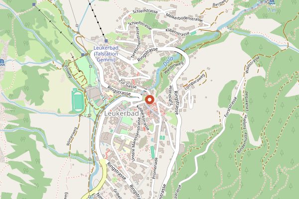 Map showing Alti Molkeri in Valais