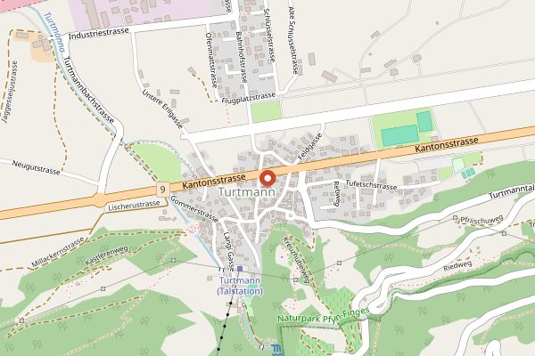 Map showing Chees und meh in Valais