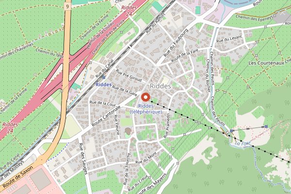 Map showing Philippe Darioli in Valais